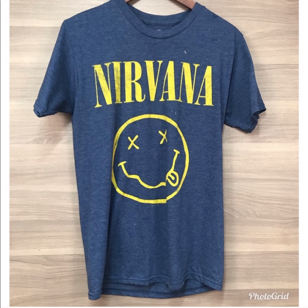 Nirvana Smiley Face T-Shirt